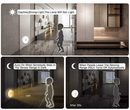 Motion sensor lights