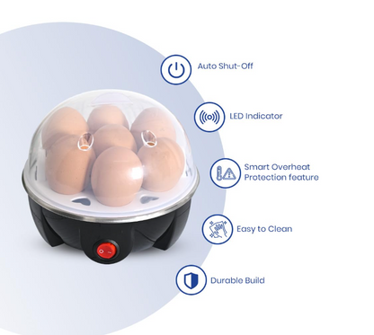 Electric egg boiler