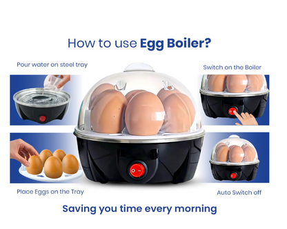 Electric egg boiler