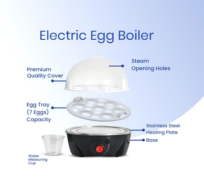 Electric egg boiler