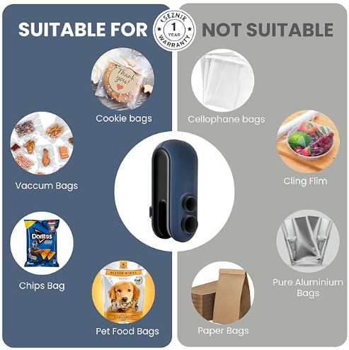 Vacuum packet sealer